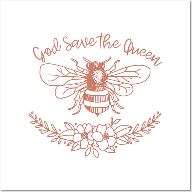 God Save the Queen Wall Art by MollyBee